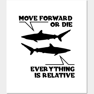 Shark Relativity Posters and Art